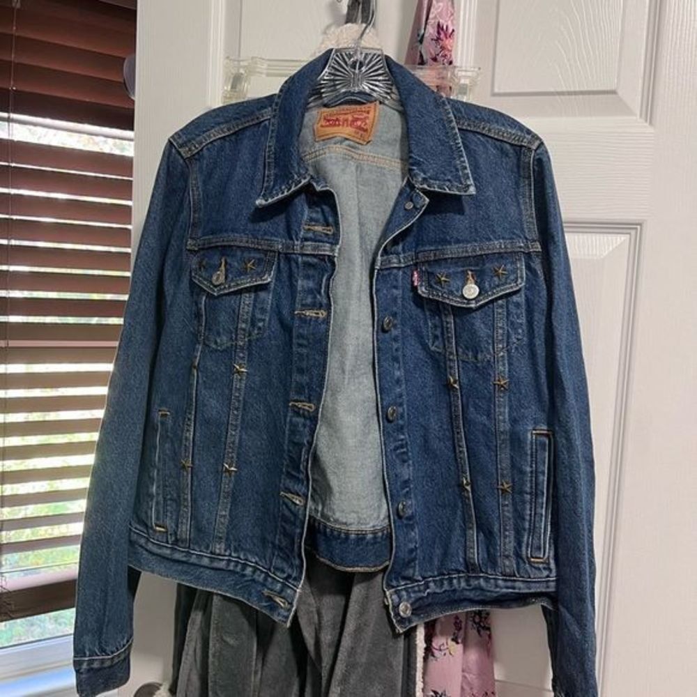Levi Star Studded Jean Jacket 